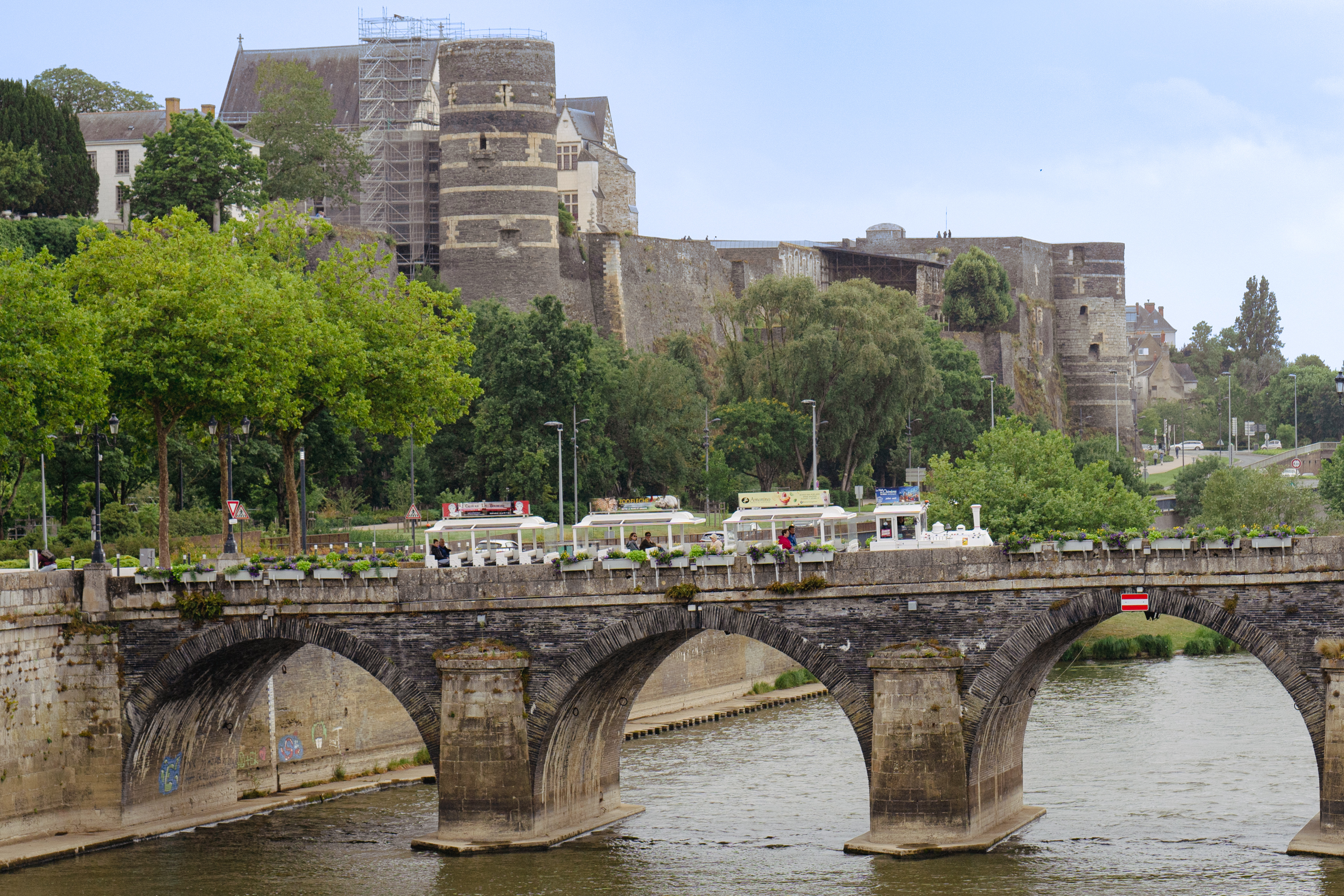 Le petit train touristique - Angers