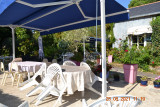 Hôtel Le Castel - Terrasse salle de petit déjeuner