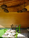 Terrasse petit déjeuner