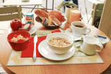 Hôtel Marguerite d'Anjou - Petit-déjeuner - © Pierre-Louis Turquet Hôtel Marguerite d'Anjou - Petit-déjeuner