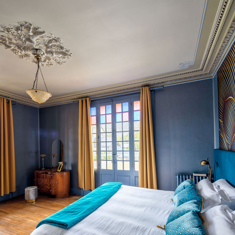 Chambre d'hôtes La Maison de Florence - Chambre Pivoine