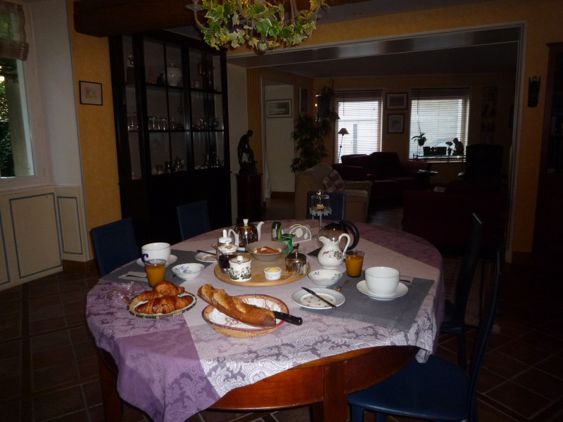 L'Angevine Maison d'Hôtes - Salle à manger