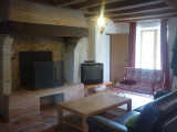 Gîte de France “La grange du Prieuré“ - Salon