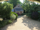Gîte La Haye - Arrivée au gite du jardin