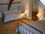 Gîte de France “La grange du Prieuré“ - Chambre double