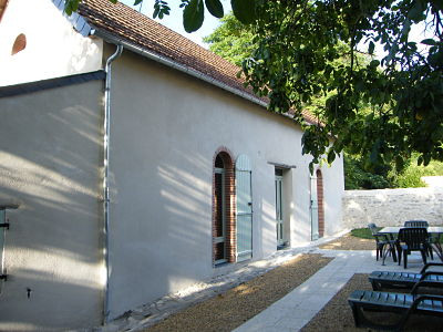 Gîte La Haye - Façade gite du jardin - © Maryvonne Trottier Gîte La Haye - Façade gite du jardin